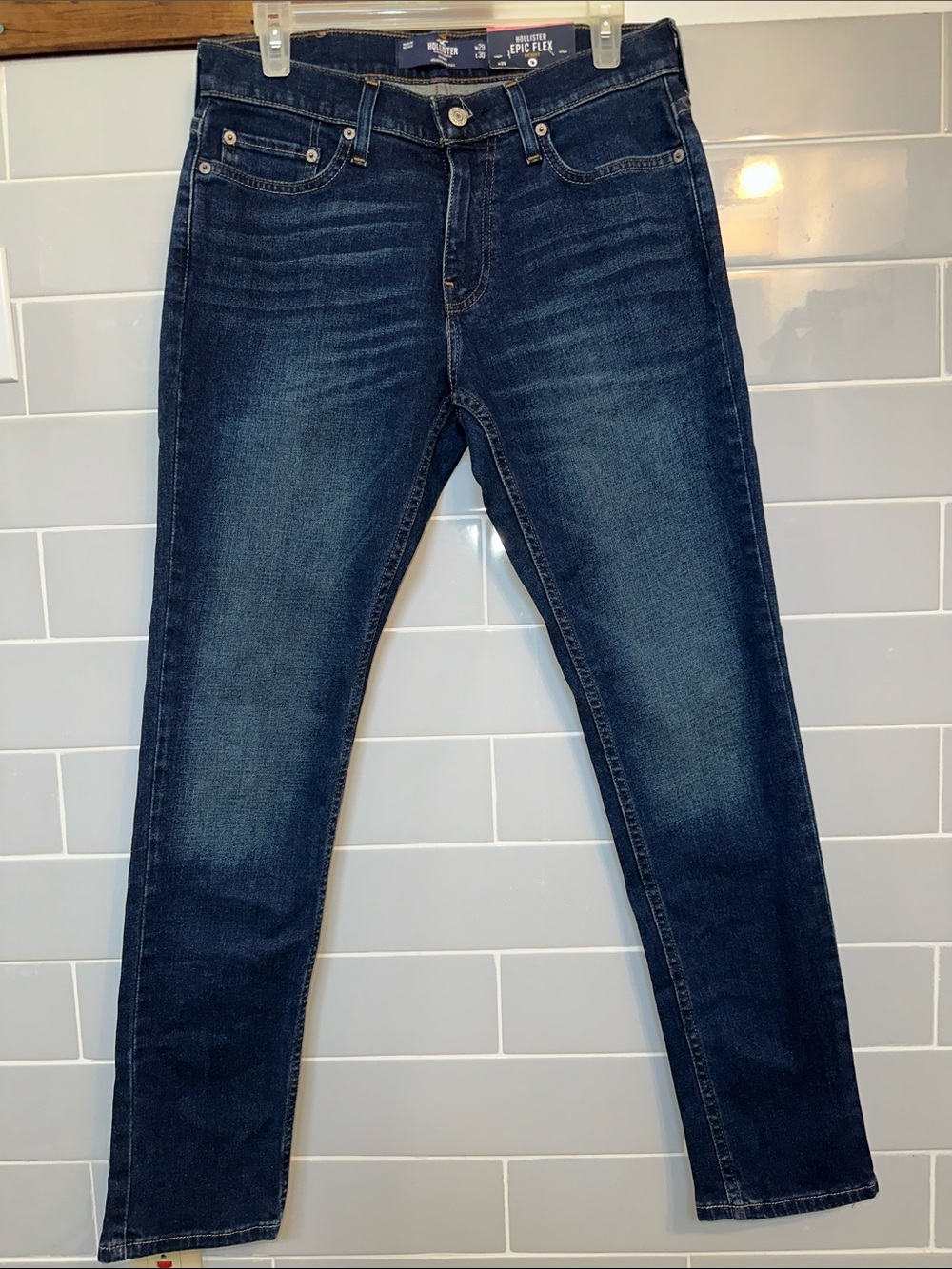 NWT Abercrombie & Fitch Hollister Epic Flex Skinny Jeans